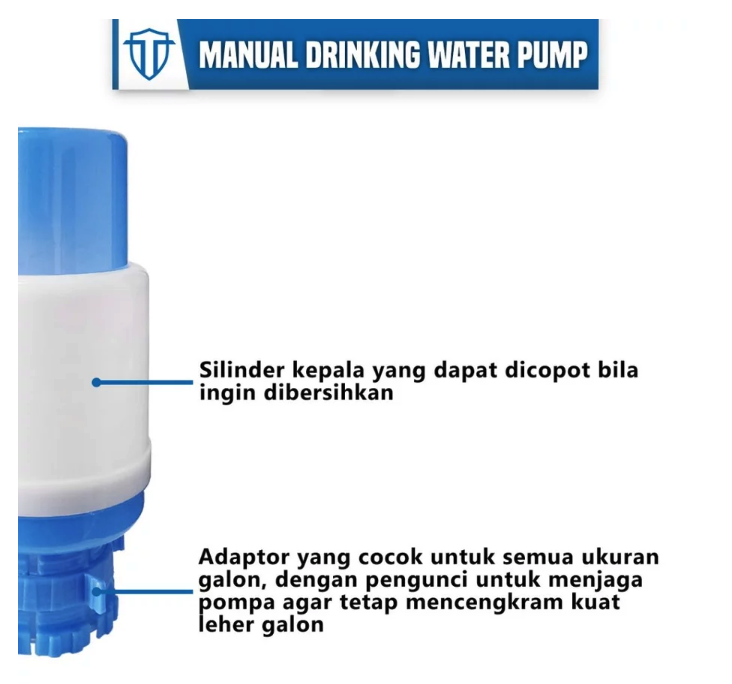  TODAX Pompa Galon Manual Drinking Water Pump