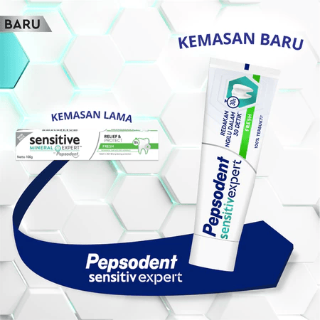 Unilever Indonesia Pepsodent Sensitive Expert Fresh 