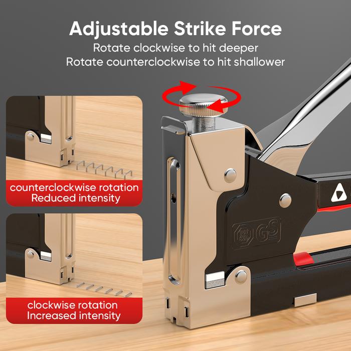 Zhejiang Mitsushi Tools Mitsushi Stapler Gun 3 In 1