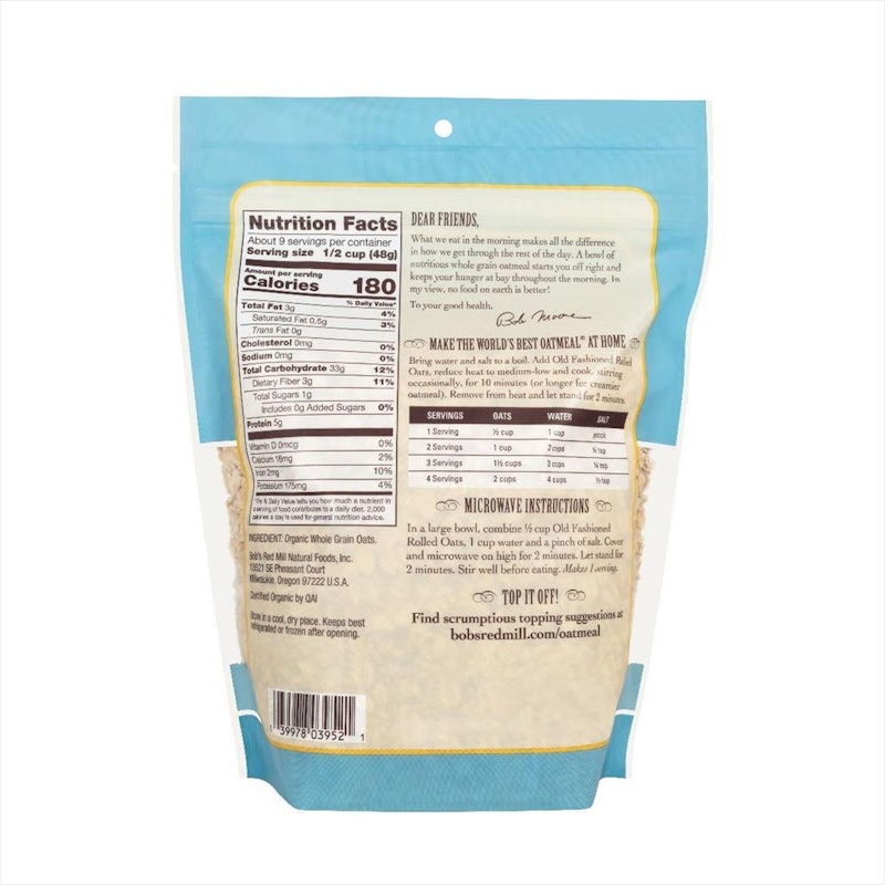 Old Fashioned Rolled Oats 2