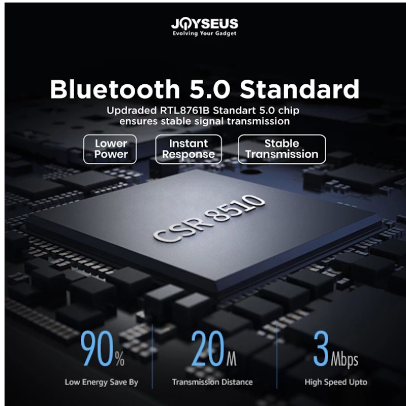 JOYSEUS Bluetooth USB Dongle 5.0 4