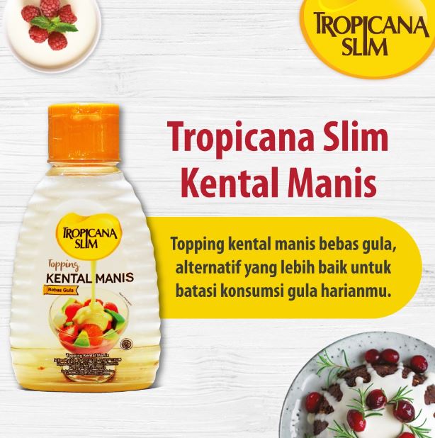 Tropicana Slim Topping Kental Manis - Sugar Free 3