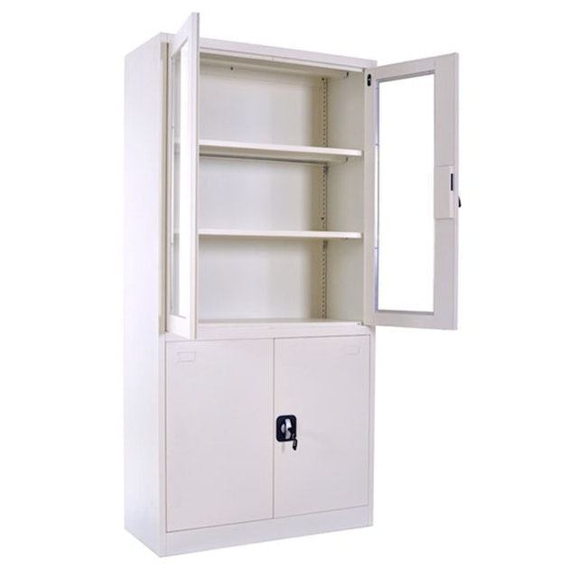 Atria Lemari Arsip New Youri with Glass Door Metal