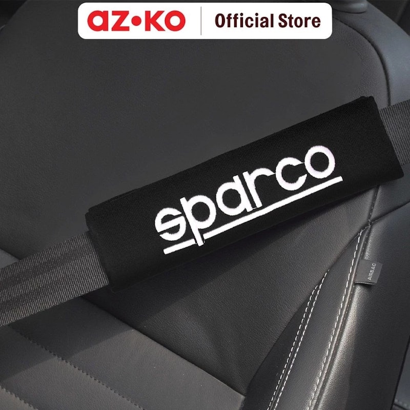 Sparco Set 3 Pcs Sarung Stir Mobil & Bantalan Bahu 4