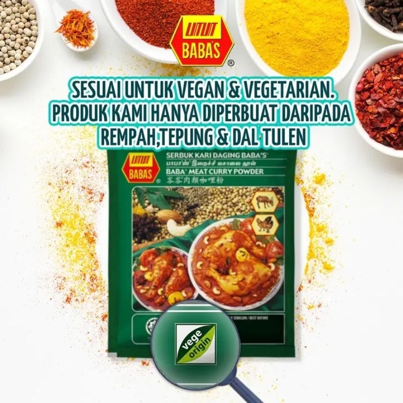 Baba’s Meat Curry Powder 2