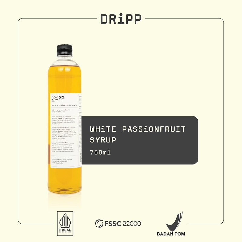 DRiPP White Passionfruit Syrup 2