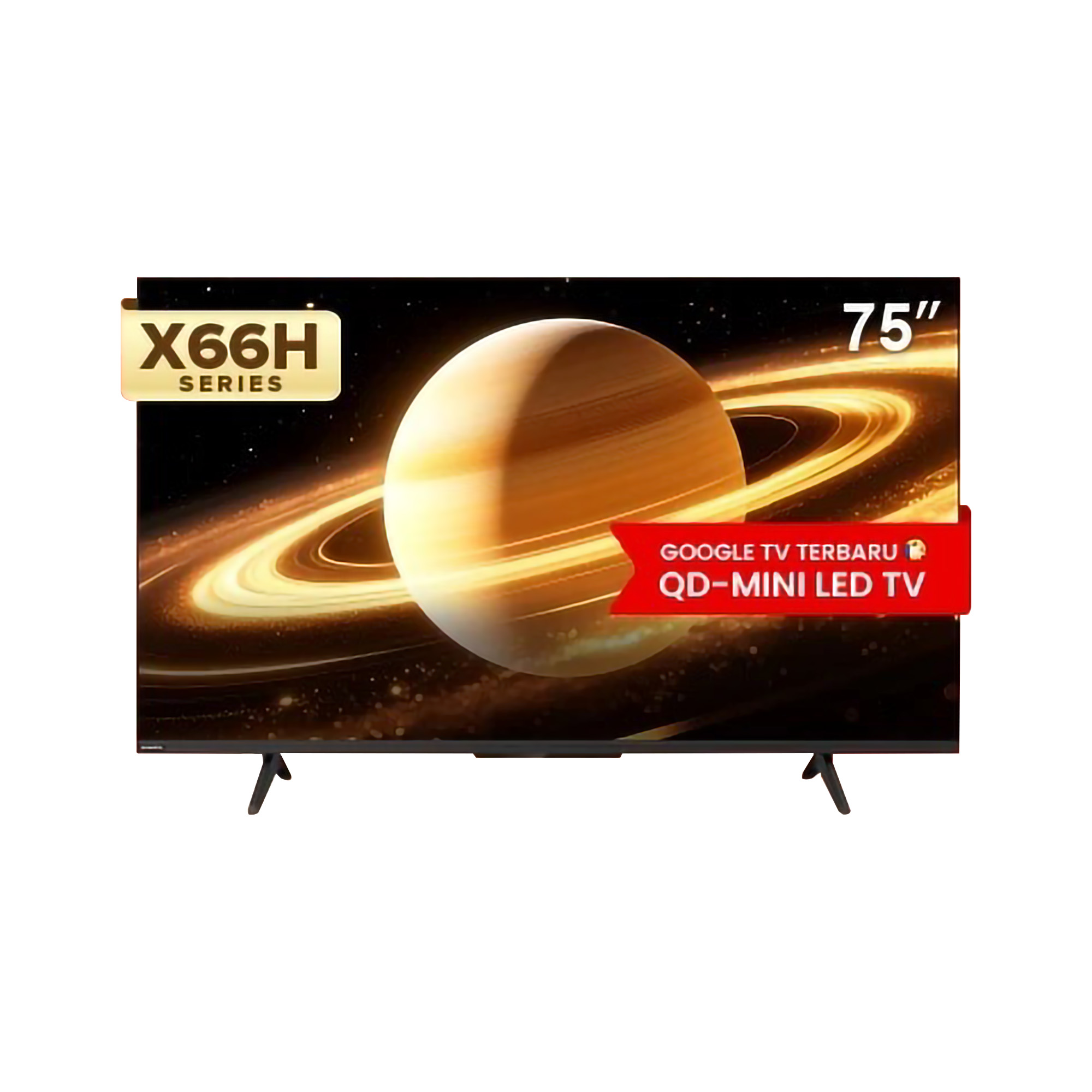 COOCAA Q-Mini LED TV 75 Inch ｜ X66H