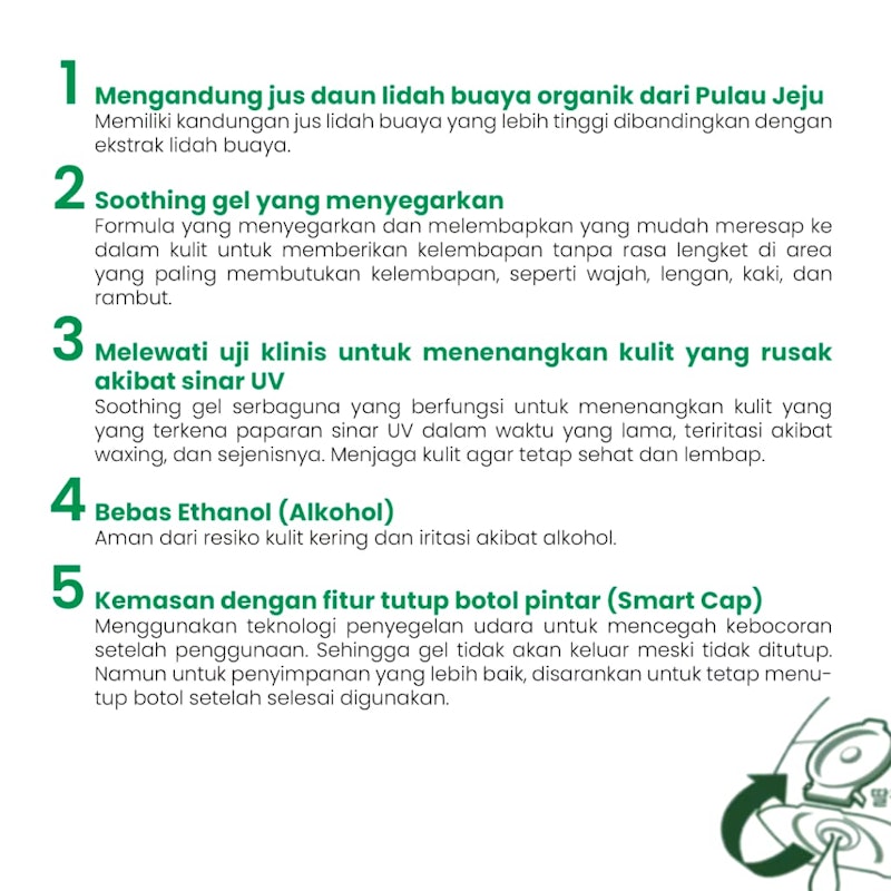Aloe 99% Soothing Gel (Fresh Moisturizing) 5