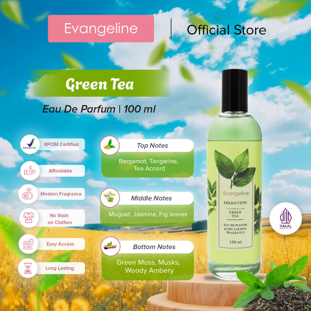  Griff Prima Abadi Evangeline Green Tea Eau de Parfum