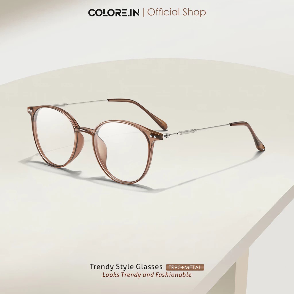  Colore.in Frame Bulat C4 Crystal Brown  2188