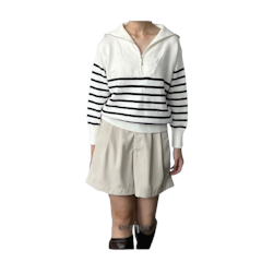 ECINOS Karen Half Zip Sweater