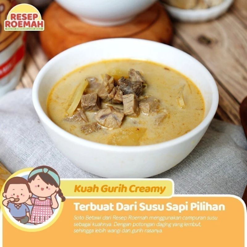 Resep Roemah Soto Betawi Kuah Susu 2