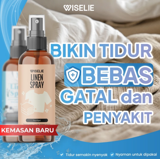 Wiselie Indonesia Gemilang Wiselie Linen Spray Lemon