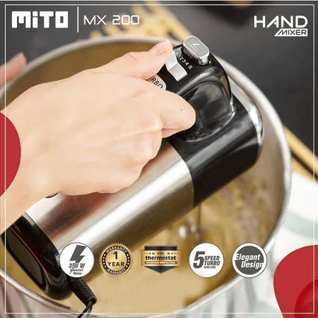 Mahakarya Sukses Indonesia MITO Hand Mixer  MX200