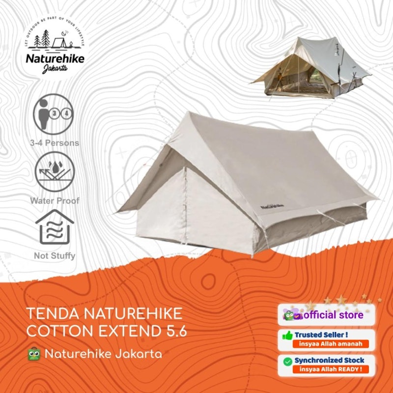 Naturehike Tenda Cotton Series Extend 5.6 5