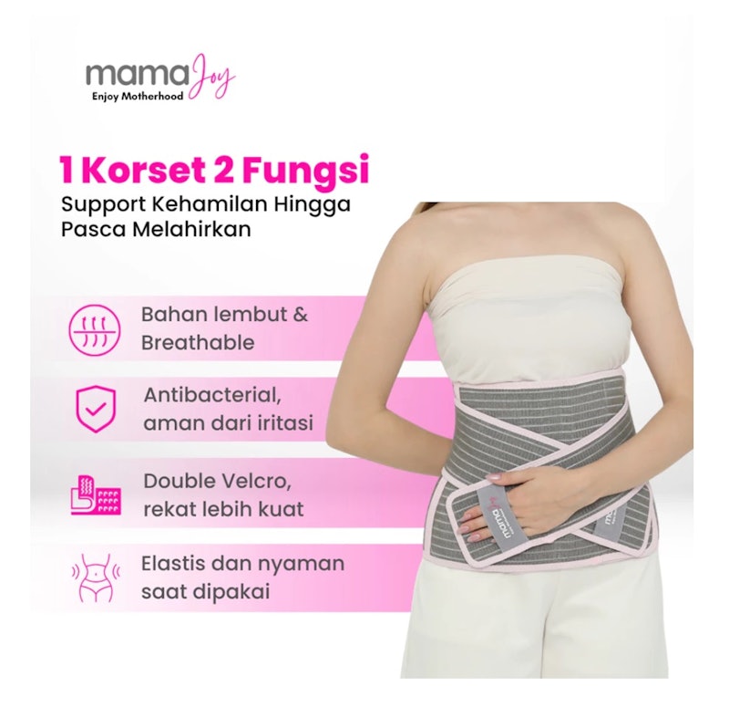 MamaJoy Ultra Nano Bamboo 2in1 Postpartum Corset 3