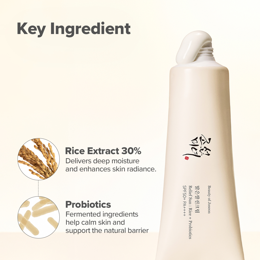 Goodai Global Beauty of Joseon Relief Sun: Rice + Probiotics SPF50+ PA++++