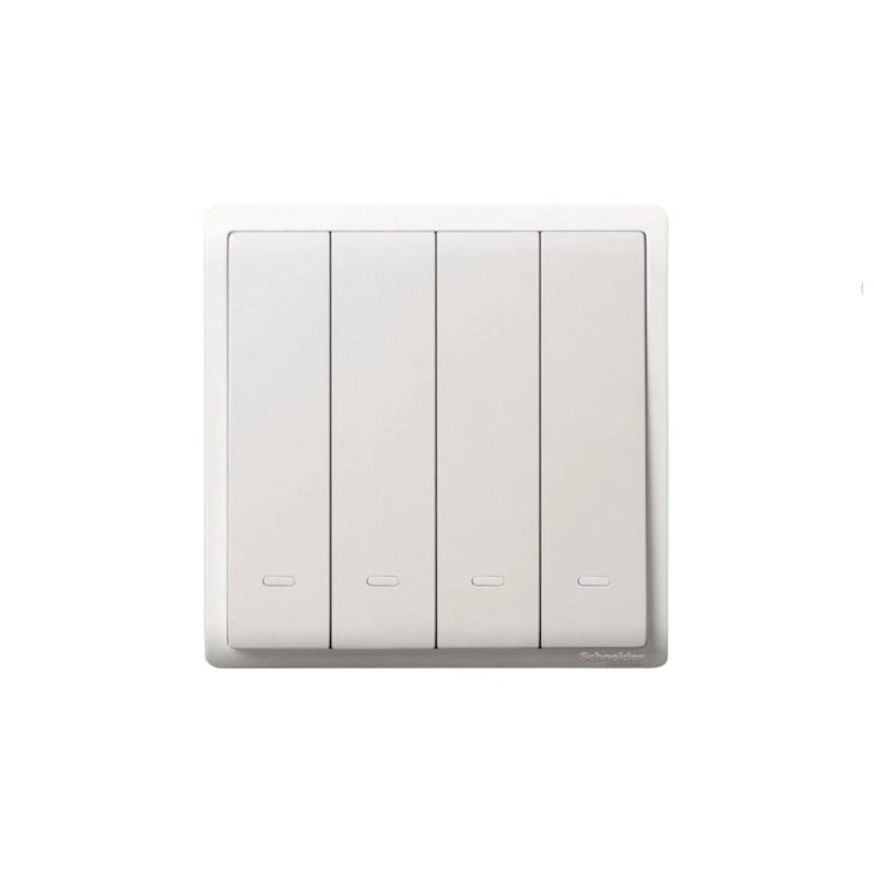 Schneider Electric PIENO Saklar 4 Gang 1 Arah 1