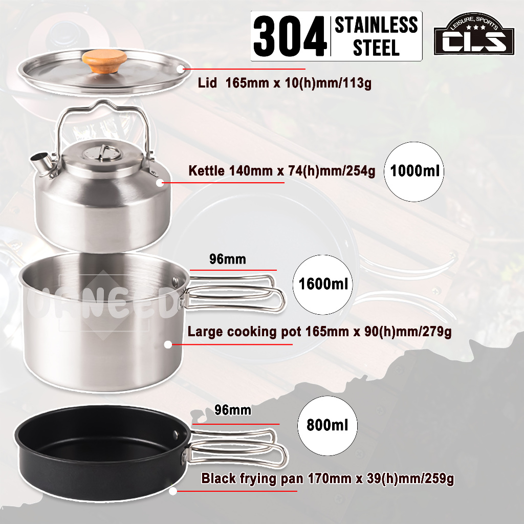  CLS Cooking Set 304