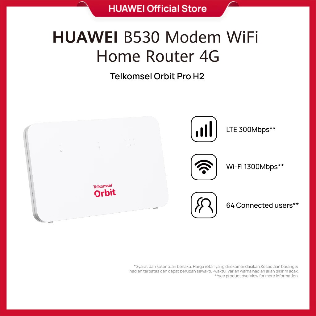 Huawei Technologies Telkomsel Orbit Pro H2  B530 