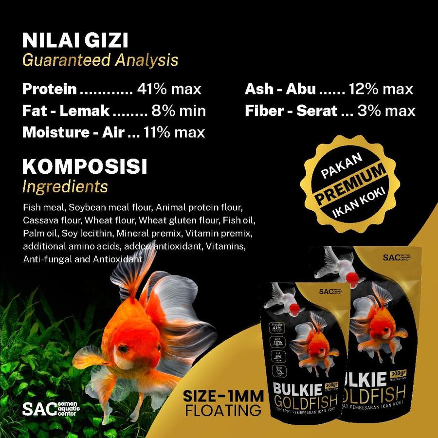 CP Prima Bulkie Goldfish 1mm 300g