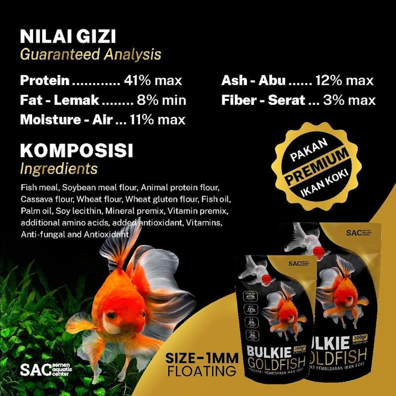 SAC Bulkie Goldfish 3