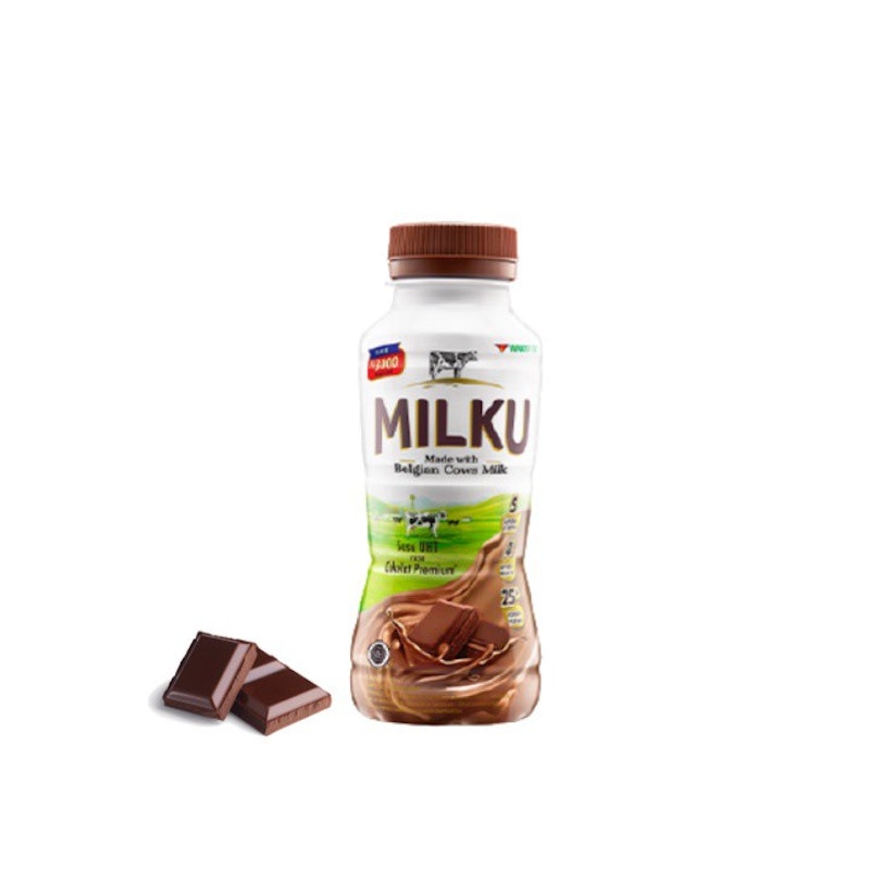 Milku Susu UHT Rasa Cokelat Premium 3