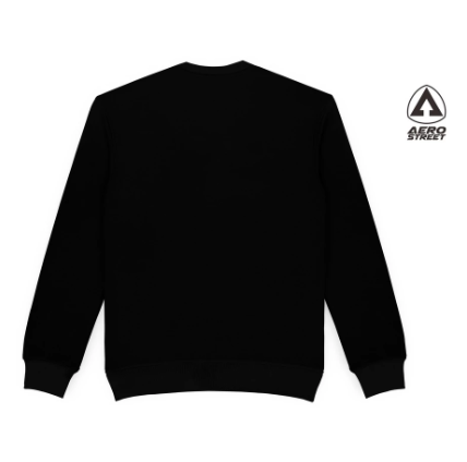 Adco Pakis Mas Aerostreet Crewneck Spektrum Hitam 