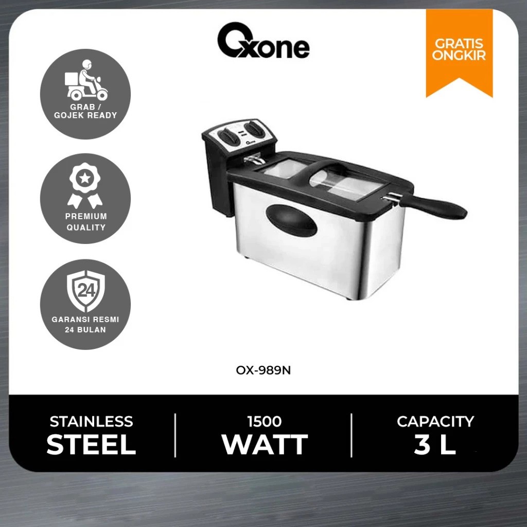 Octa Utama Oxone Single Deep Fryer OX-989N