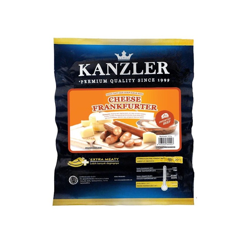 Kanzler Cheese Frankfurter 1