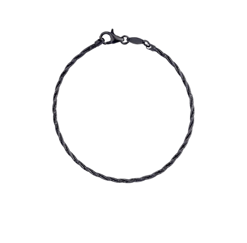 Semar Nusantara Gelang Emas Choker Black Gold 17K