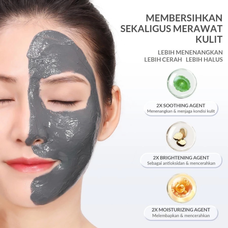  Bioaqua Volcanic Mud Blackhead Clay Stick Mask 