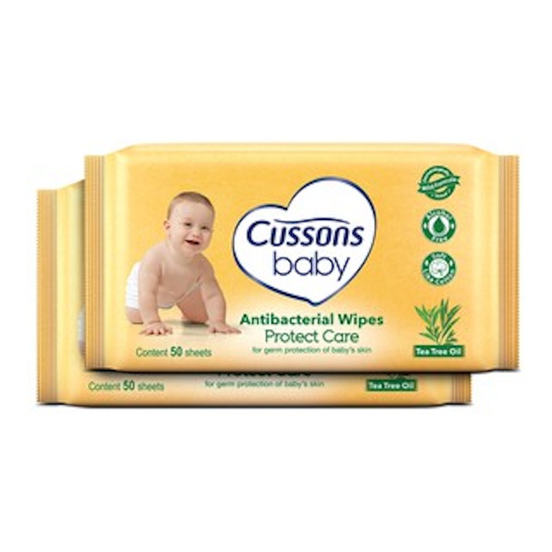 Cussons Baby Protect Care Antibacterial Wipes
