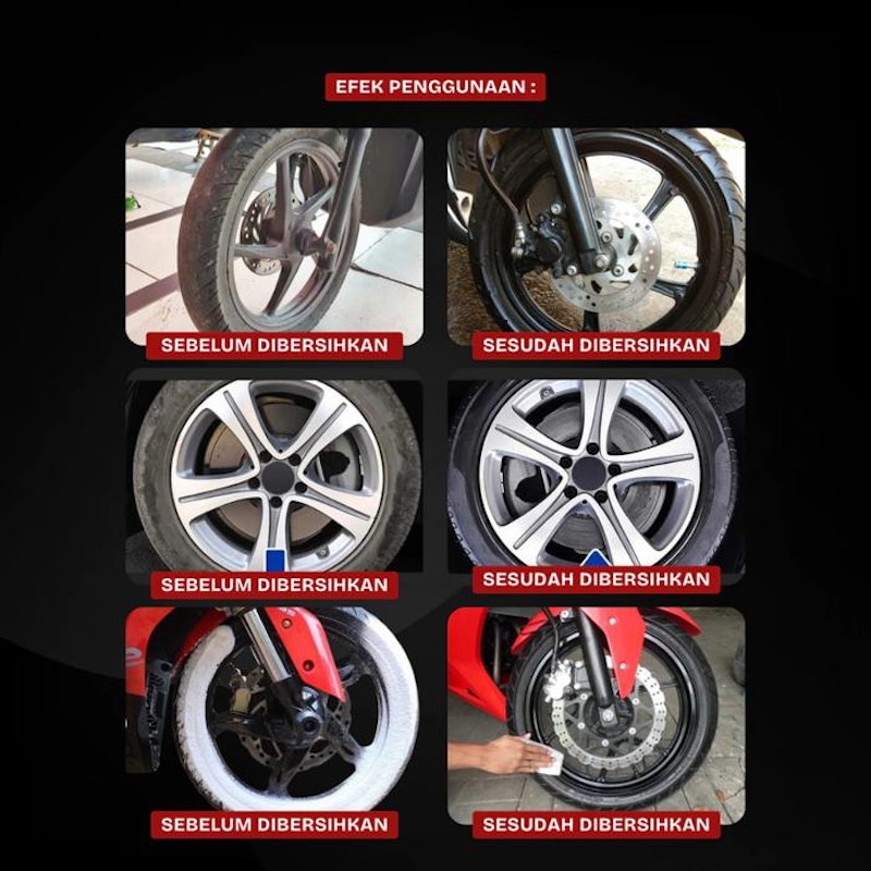 ESSGOO Tyre Foaming Cleaner 4