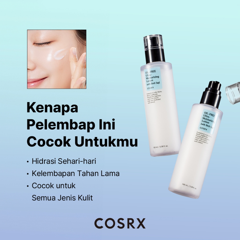 COSRX Oil-Free Ultra-Moisturizing Lotion with Birch Sap