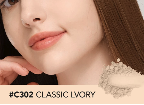 HEBE Beauty Style Y.O.U NoutriWear+ Airy Fit Loose Powder C302 Classic Ivory