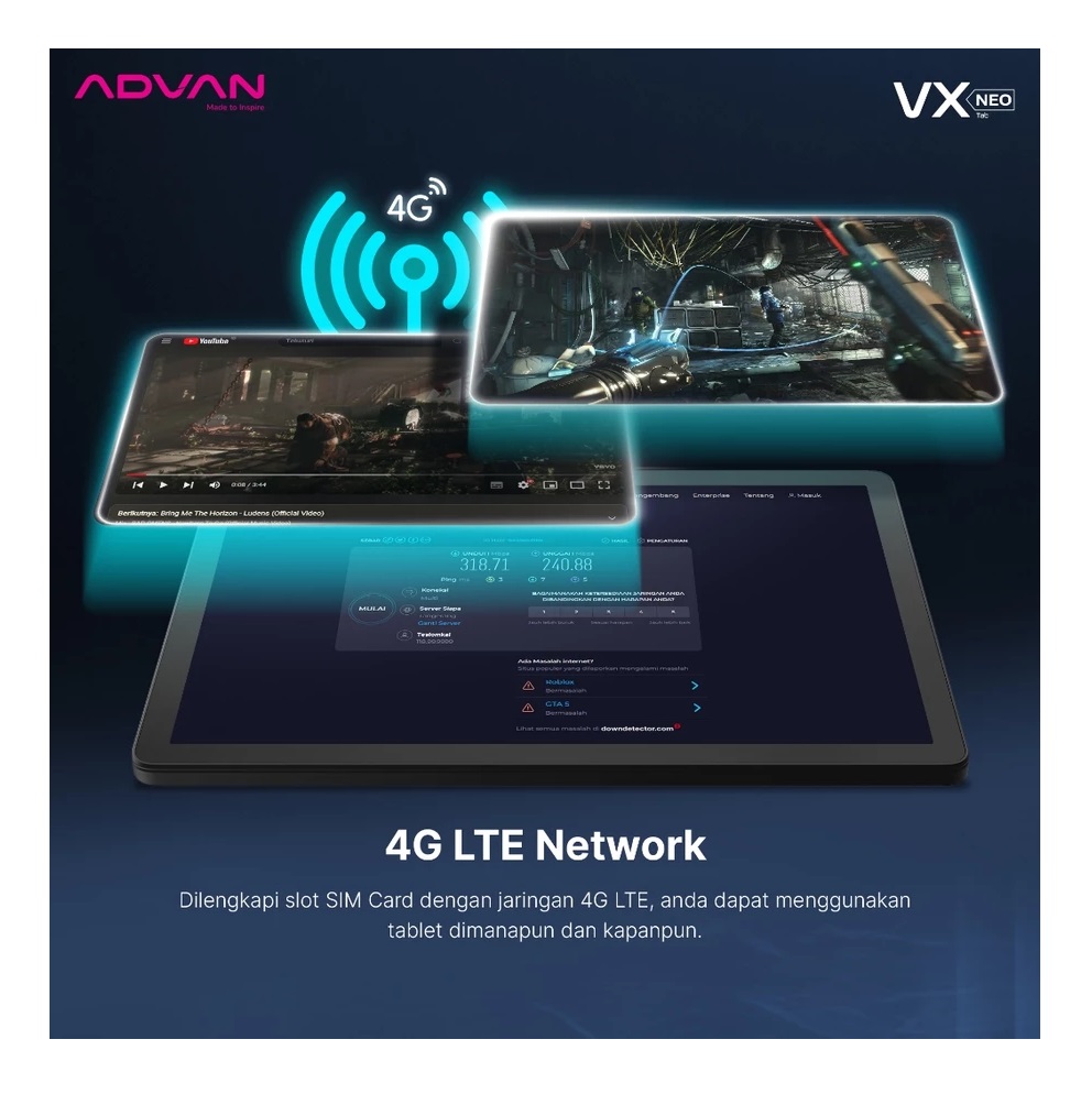 Bangga Teknologi Indonesia Advan Tab VX Neo