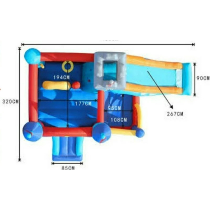 Happy Hop Happy Hop Jumping Castle 13 in 1 9021 