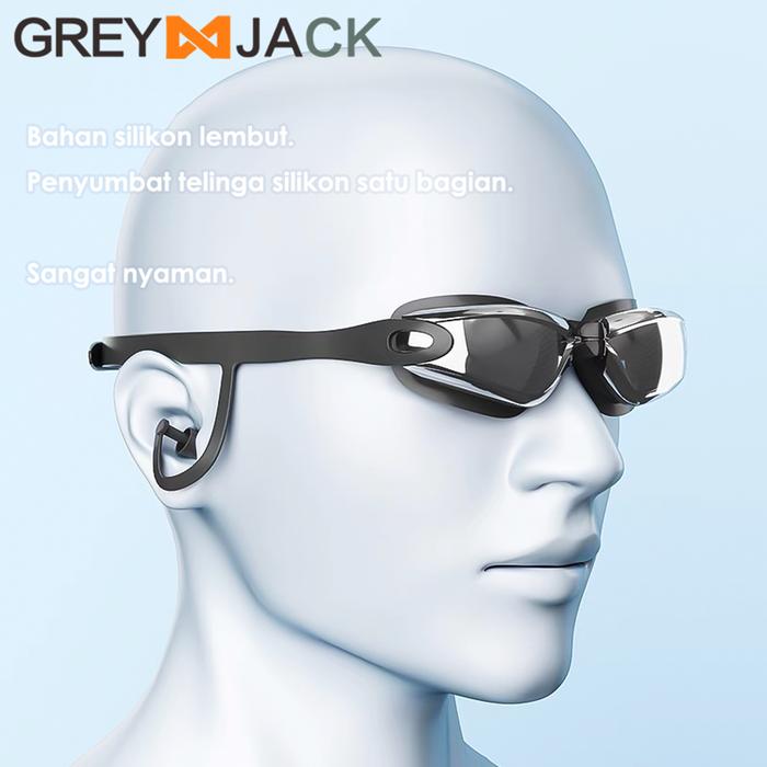 Grey Jack Swimming Goggles Mirror Lens  5