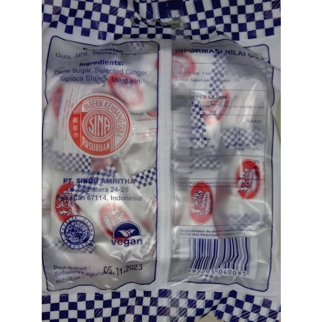 Sindu Amritha Ting Ting Jahe