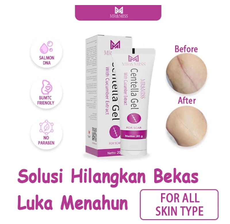 MR&MISS Centella Gel with Cucumber Extract 4