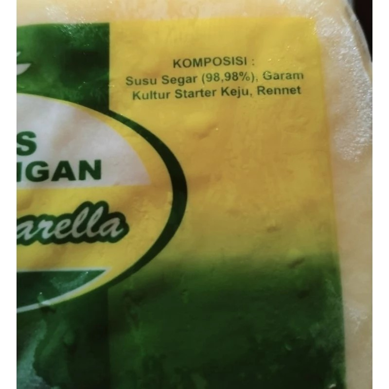 KBPS Pangalengan K.P.B.S Pangalengan Keju Mozzarella