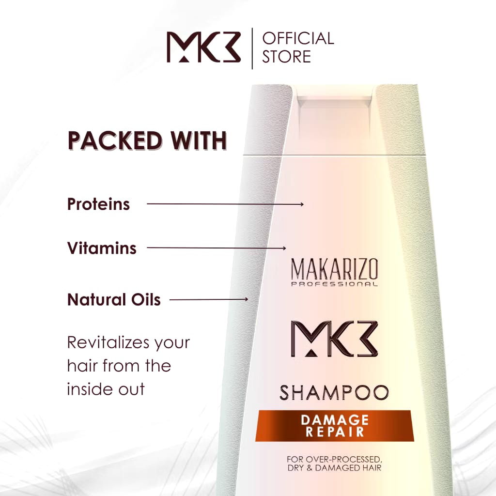 Akasha Wira International Makarizo Professional Makarizo MK3 Damage Repair Shampoo