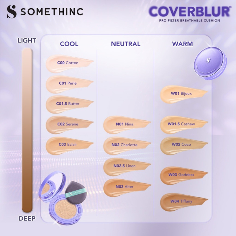 CoverBlur Pro Filter Breathable Cushion C01.5 Butter 4