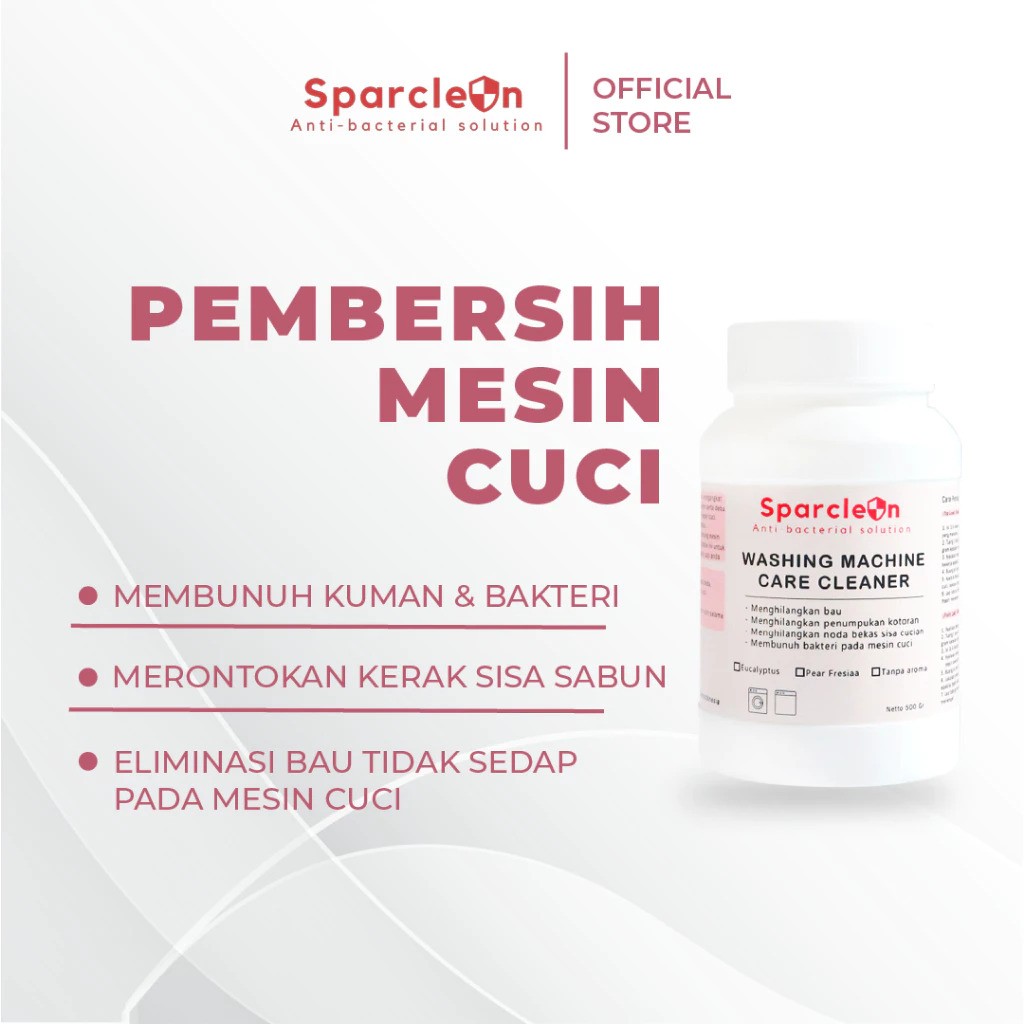 Sparclean Chemical Asia Sparclean Washing Machine Care Cleaner