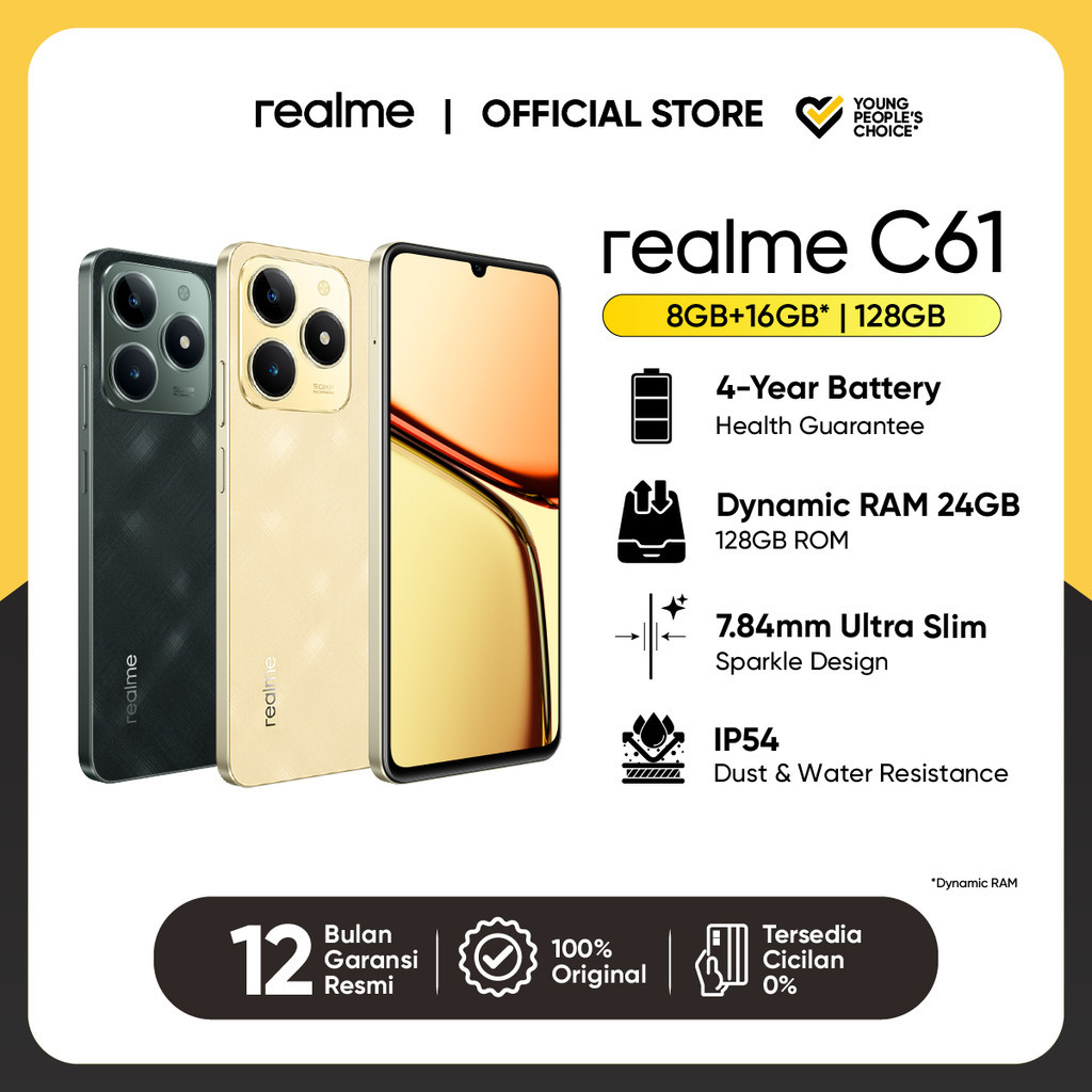 BBK Electronics realme C61 8/128