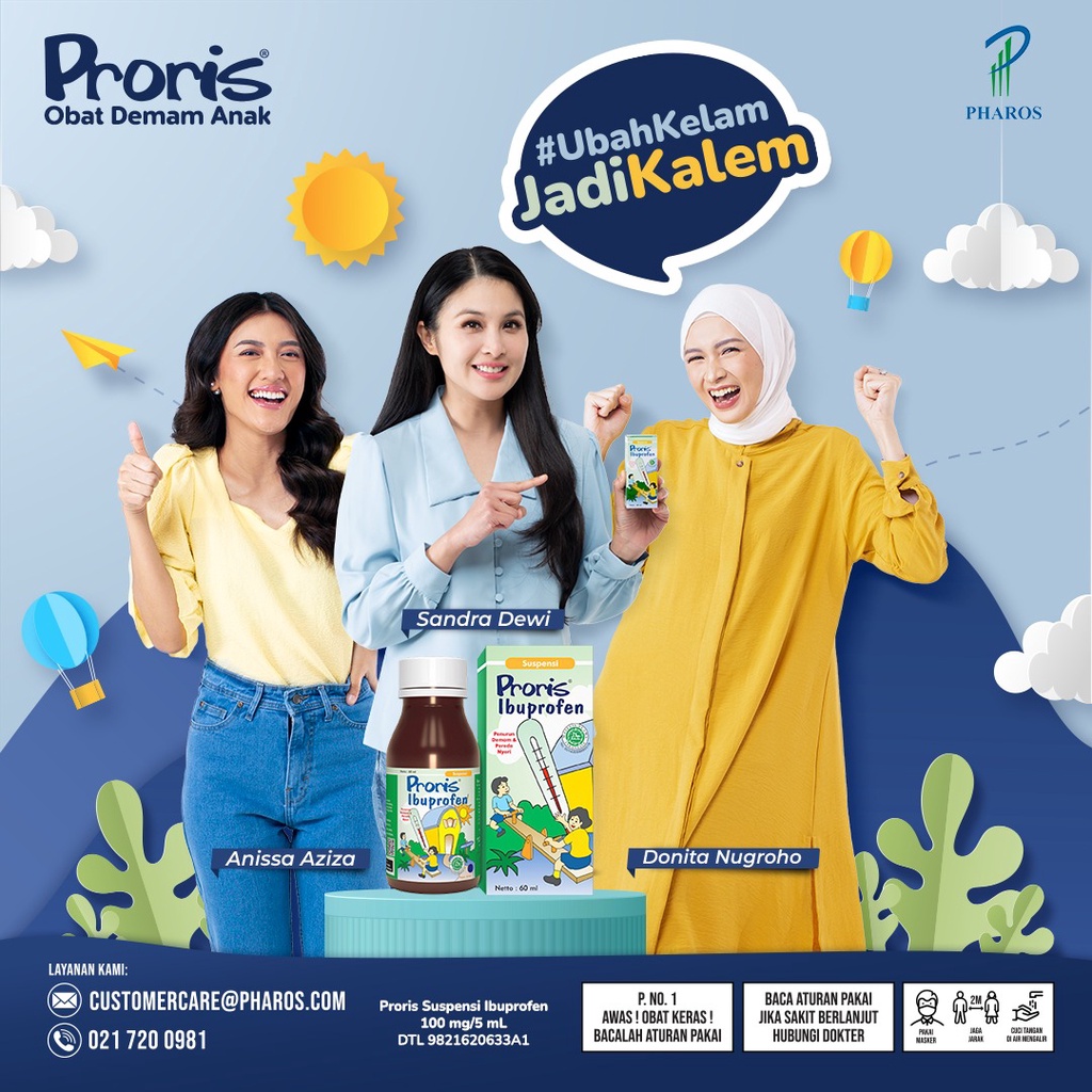 Pharos Indonesia  Proris Ibuprofen Suspensi 