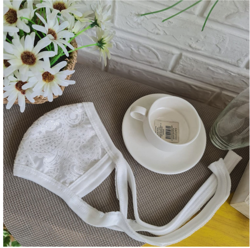 3Ply Masker Kain Brokat 4