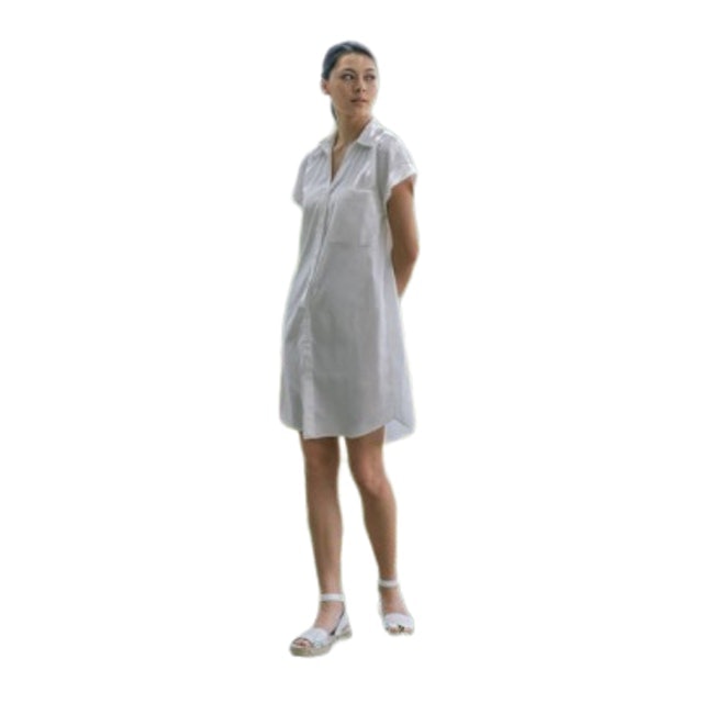Minerva Cotton Shirt Dress