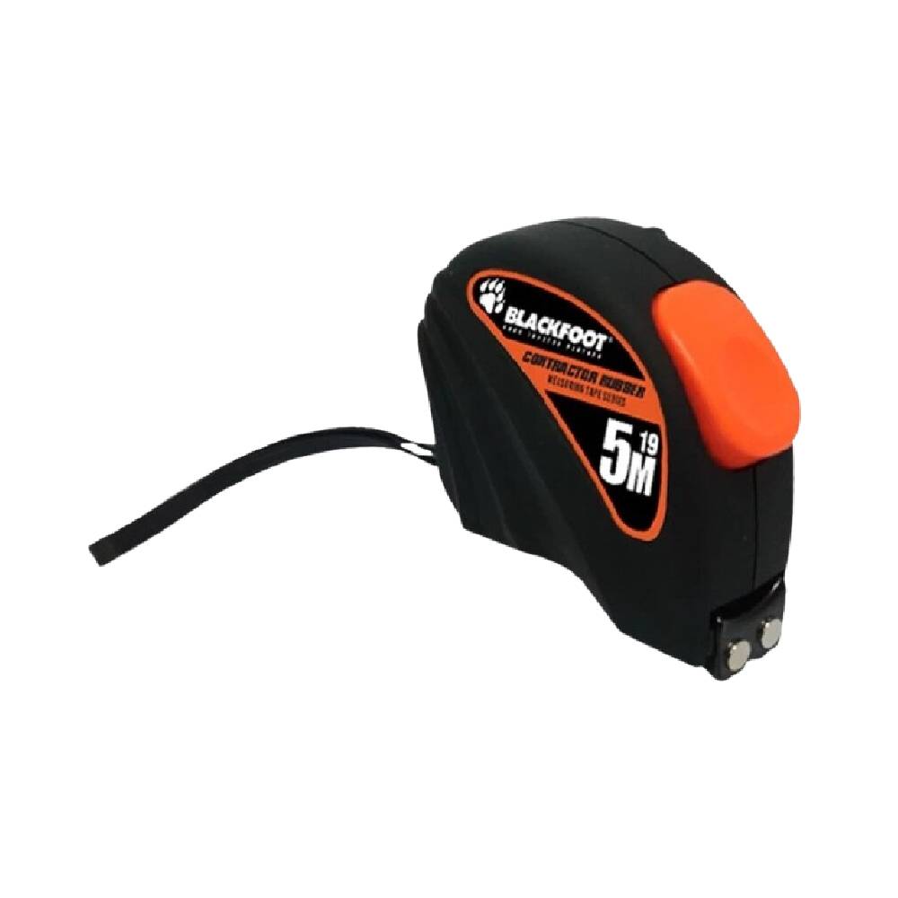 BLACKFOOT Measuring Tape With Magnetic Hook 5 Meter